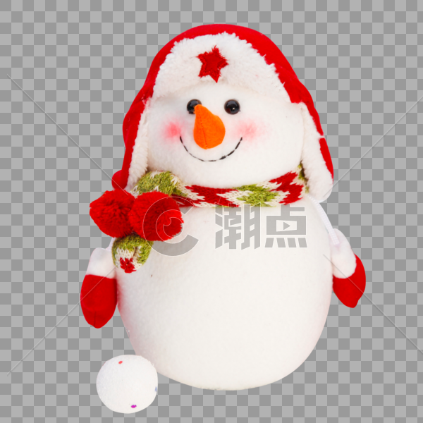 圣诞装饰雪人图片素材免费下载