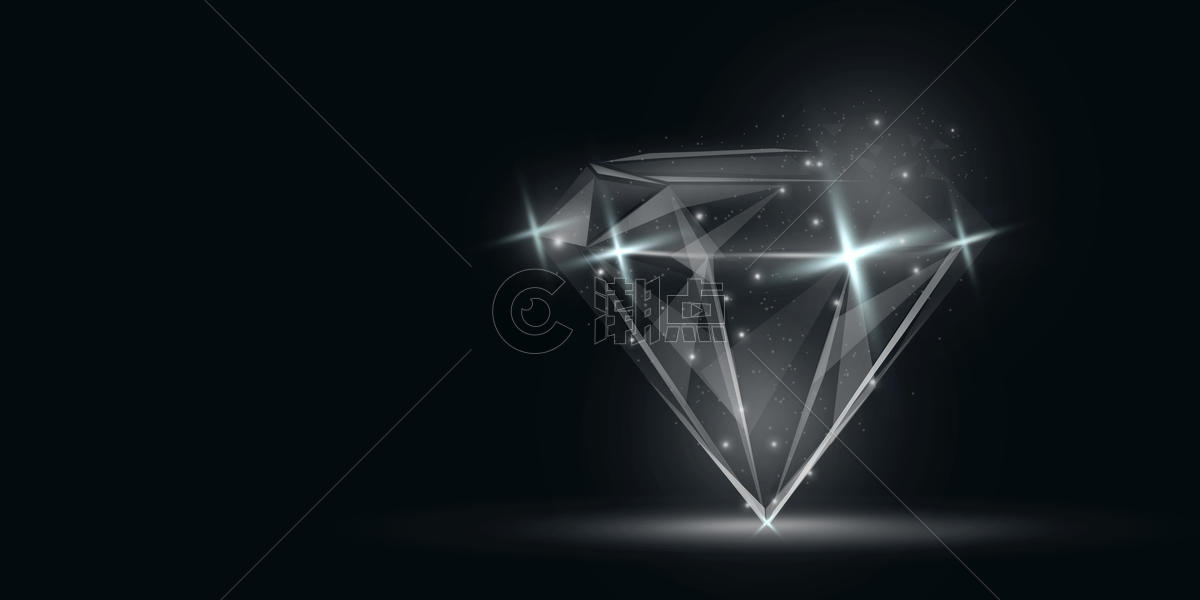 抽象钻石场景图片素材免费下载