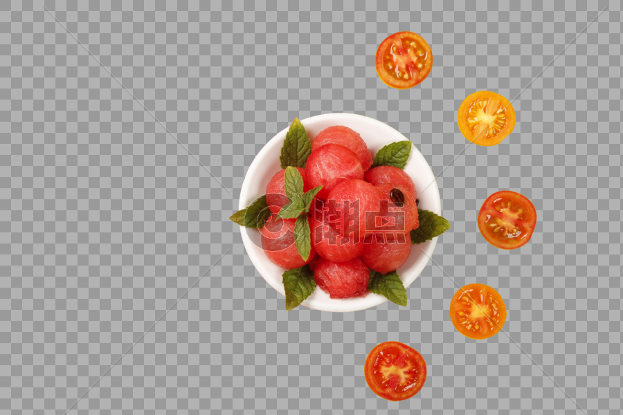 创意水果造型图片素材免费下载