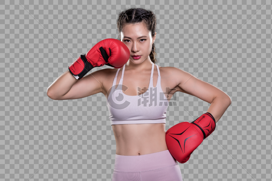 运动健身女性拳击图片素材免费下载