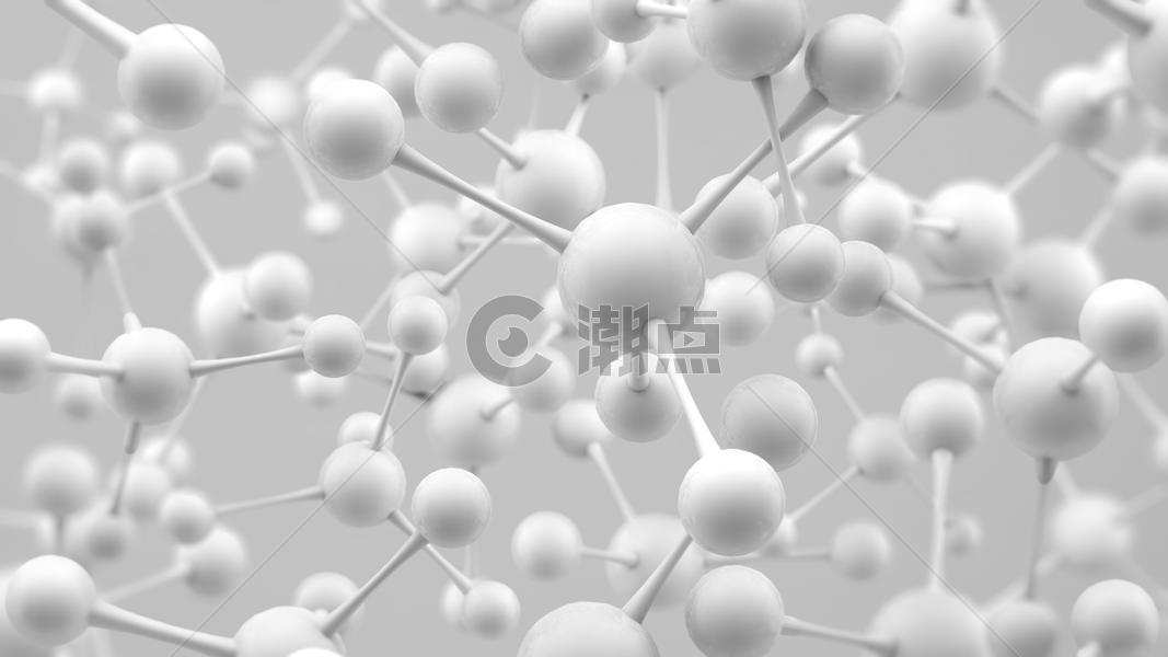 分子结构科技背景图片素材免费下载