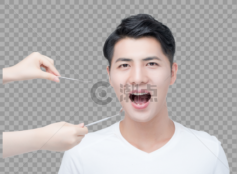 男性口腔护理图片素材免费下载