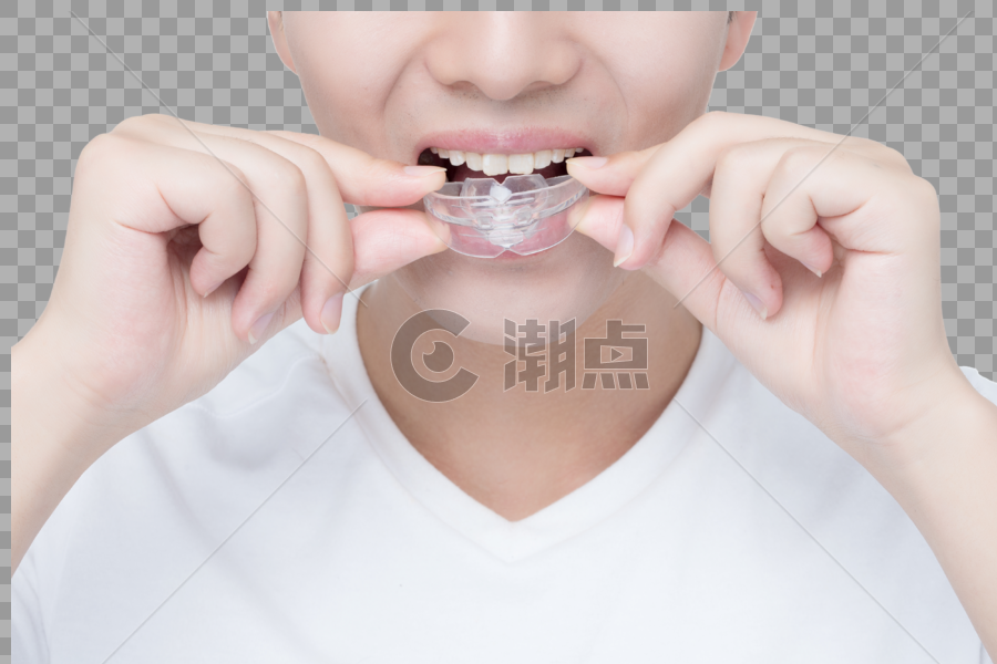 男性带牙套图片素材免费下载