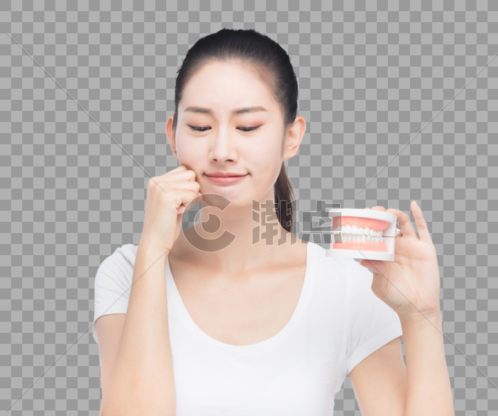 女性蛀牙牙痛图片素材免费下载