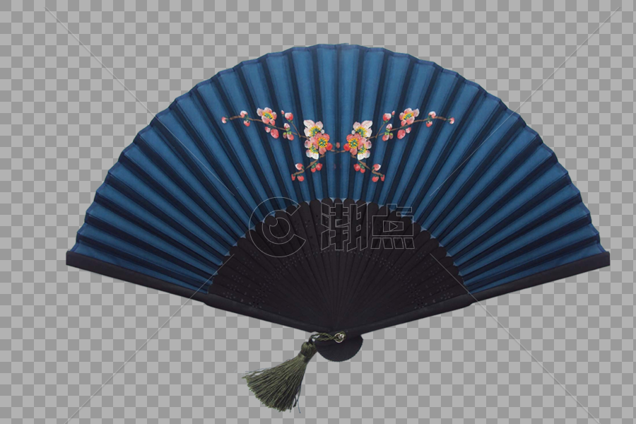 中国风手持扇子装饰素材图片素材免费下载