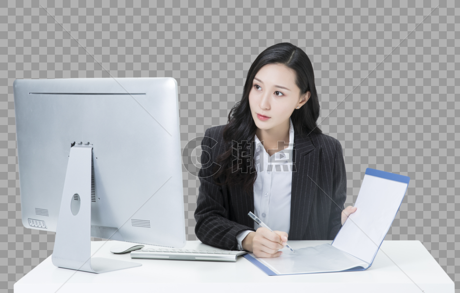商务女性办公工作图片素材免费下载