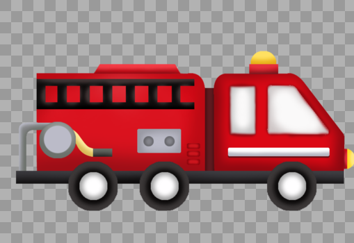 红色消防车素材图片素材免费下载