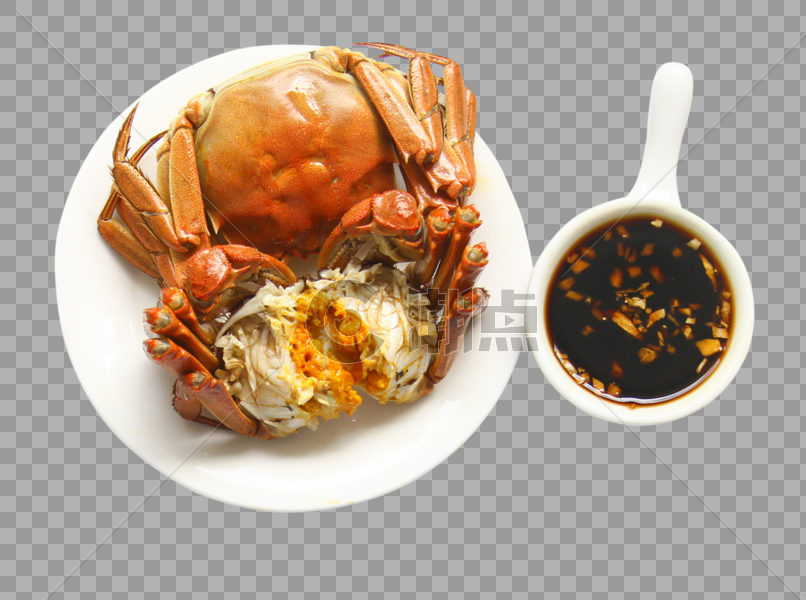 美味大闸蟹螃蟹蟹黄图片素材免费下载