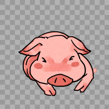 粉色的猪图片素材免费下载