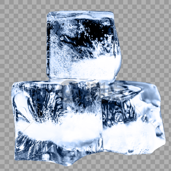 冰爽冰块元素图片素材免费下载
