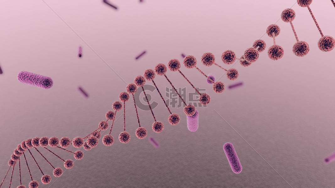 DNA基因链条图片素材免费下载