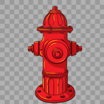红色消防栓图片素材免费下载