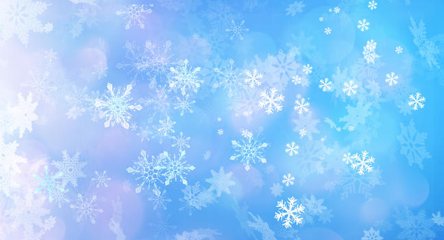 冬天雪花图片素材免费下载