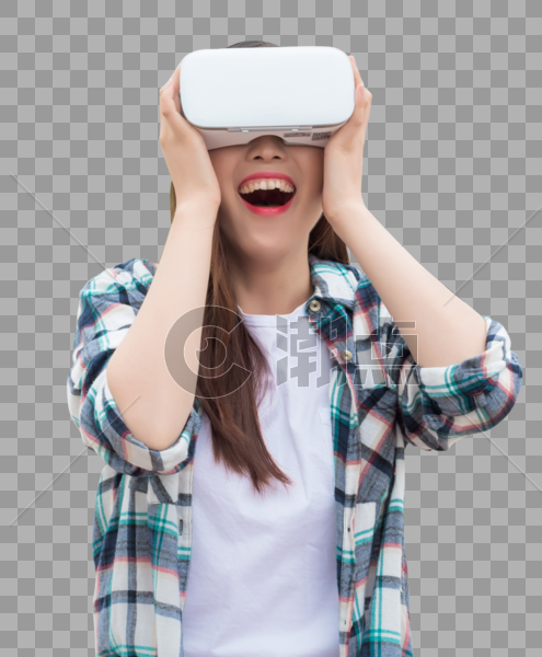 旅行VR女孩图片素材免费下载