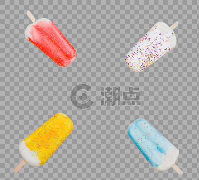 清新文艺夏日甜品雪糕图片素材免费下载