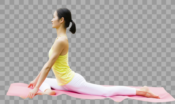 室外瑜伽女性健身图片素材免费下载