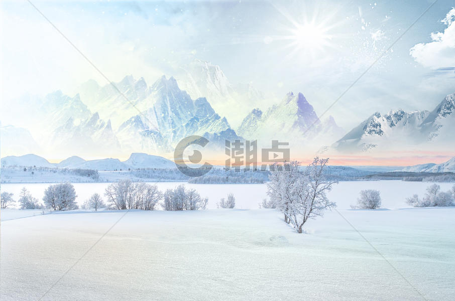 冬季场景图片素材免费下载