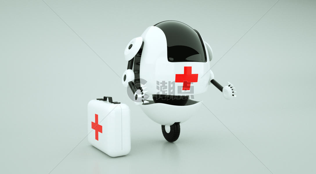 医疗机器人图片素材免费下载
