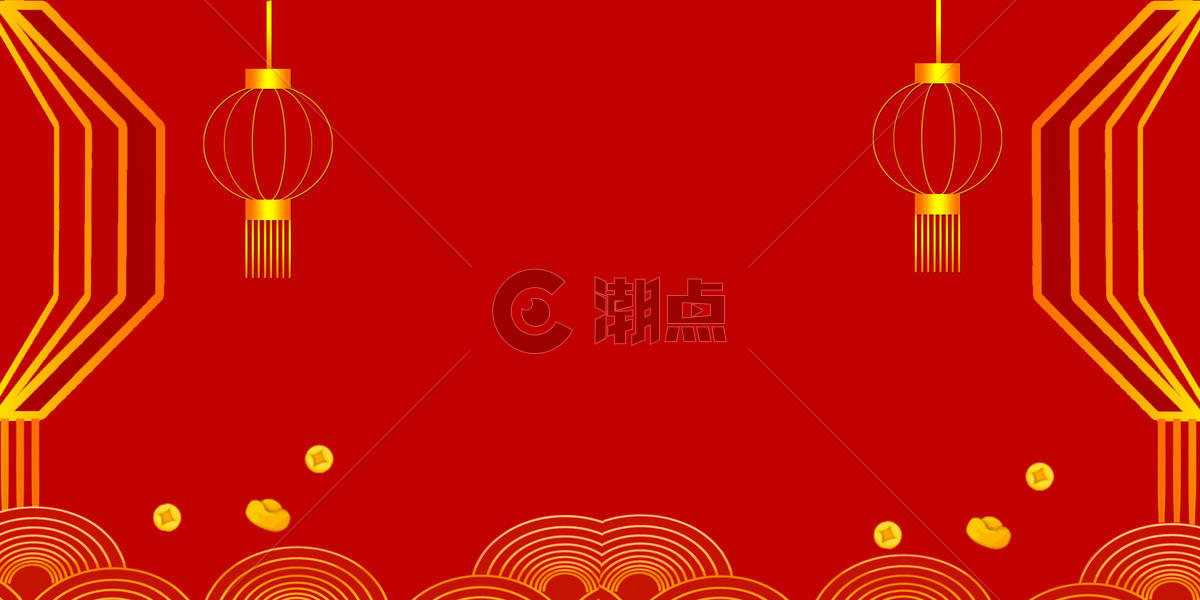 喜庆红色时尚背景图片素材免费下载