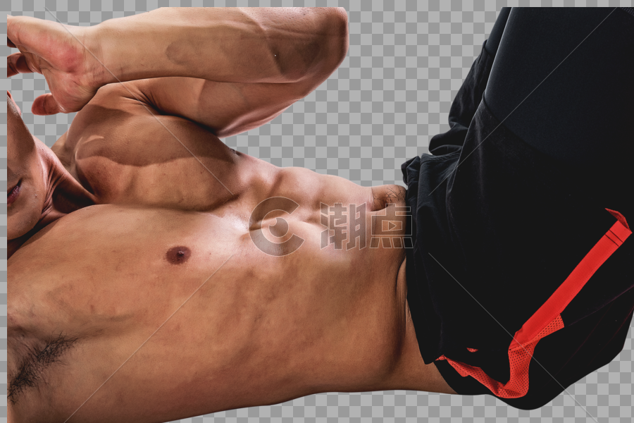腹部核心力量动作图片素材免费下载