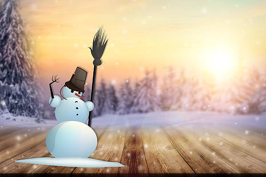 冬季雪人图片素材免费下载