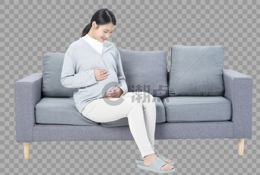 孕妇居家休闲图片素材免费下载