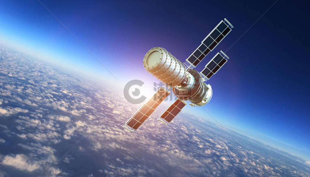 太空卫星科技图片素材免费下载
