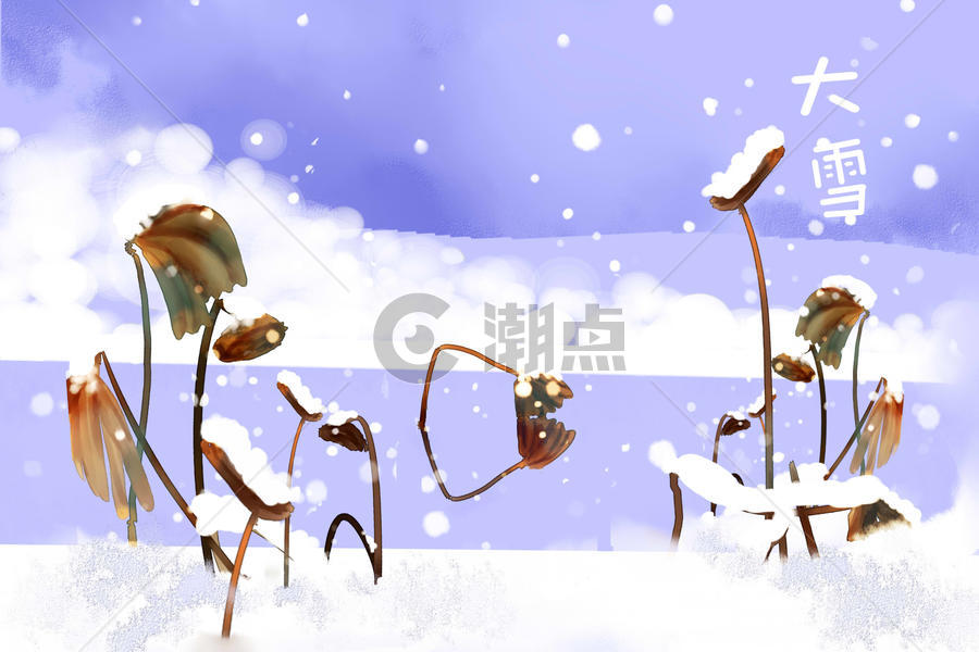 大雪图片素材免费下载