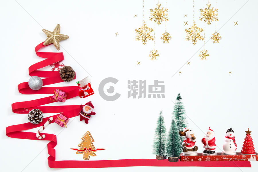 创意圣诞雪人图片素材免费下载