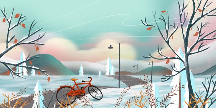 冬日风景图片素材免费下载