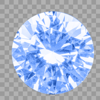 蓝色钻石图片素材免费下载