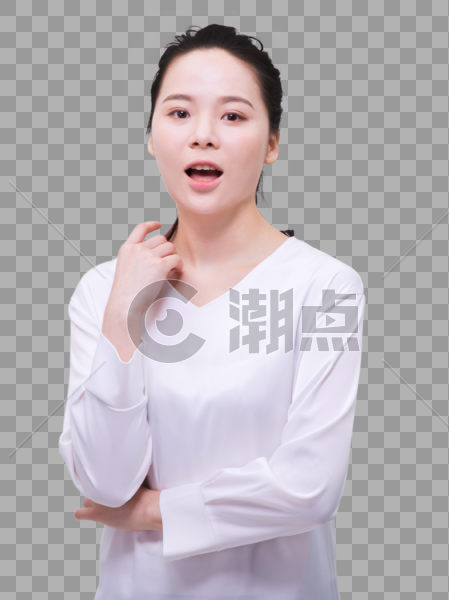 女性人物表情图片素材免费下载