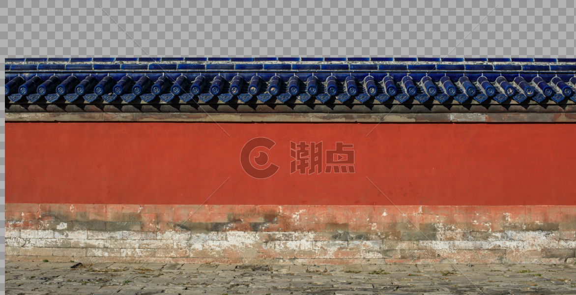 北京古建筑宫墙图片素材免费下载