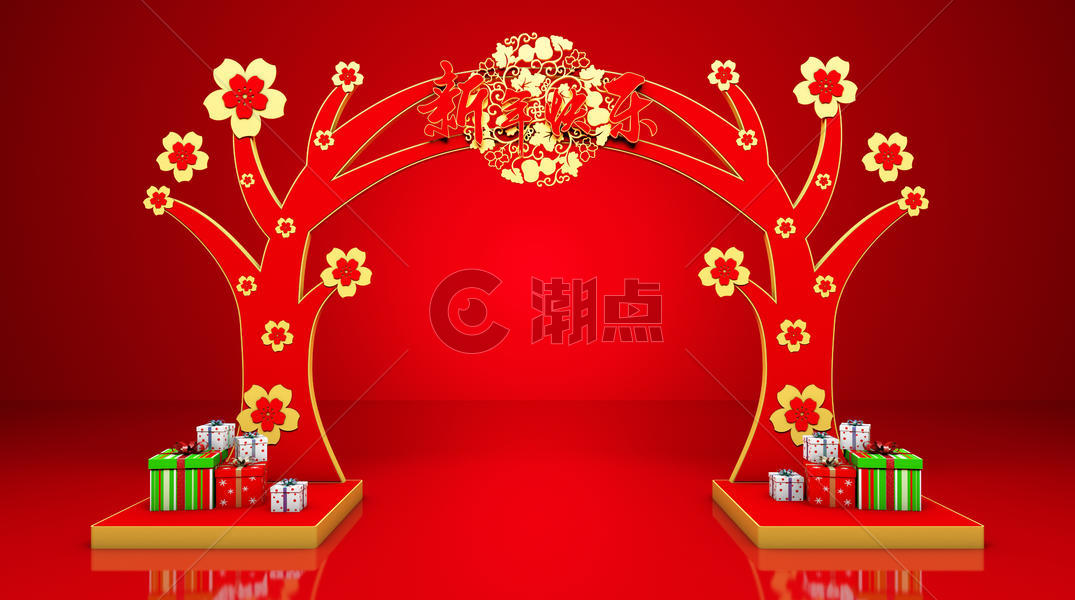 春节主题图片素材免费下载