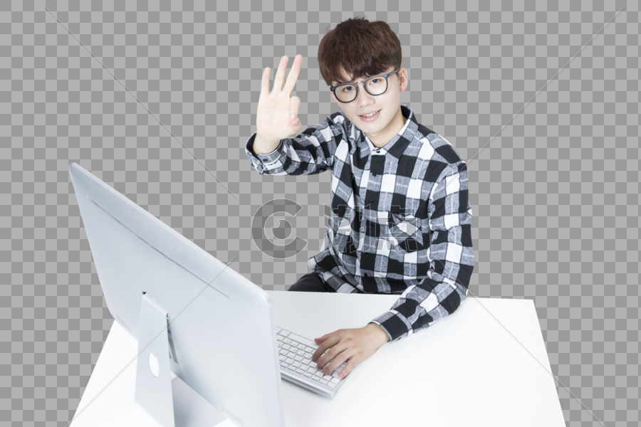 IT男工作电脑设计元素6720*4480图片素材免费下载-编号237222-潮点视频