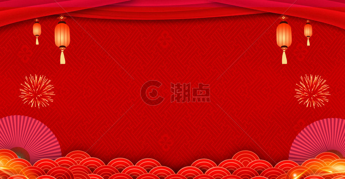 红色喜庆背景图片素材免费下载