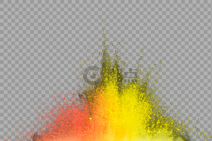 色彩液体流动粉末图片素材免费下载
