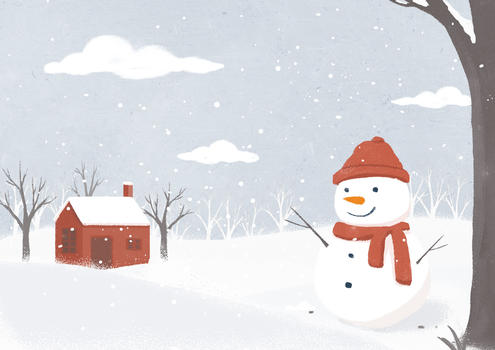 雪景图片素材免费下载