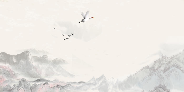 飞翔的仙鹤图片素材免费下载