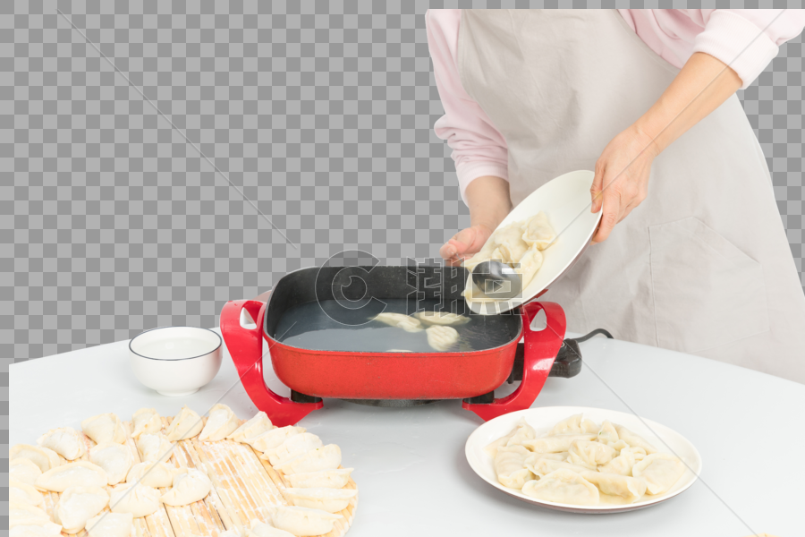 煮饺子图片素材免费下载