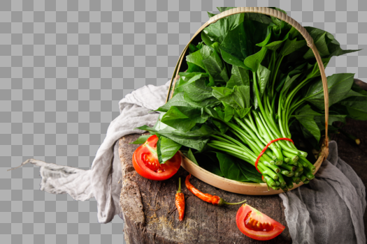 健康有机菠菜图片素材免费下载