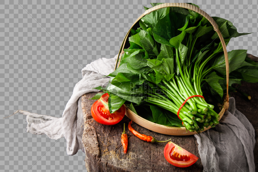 健康有机菠菜图片素材免费下载