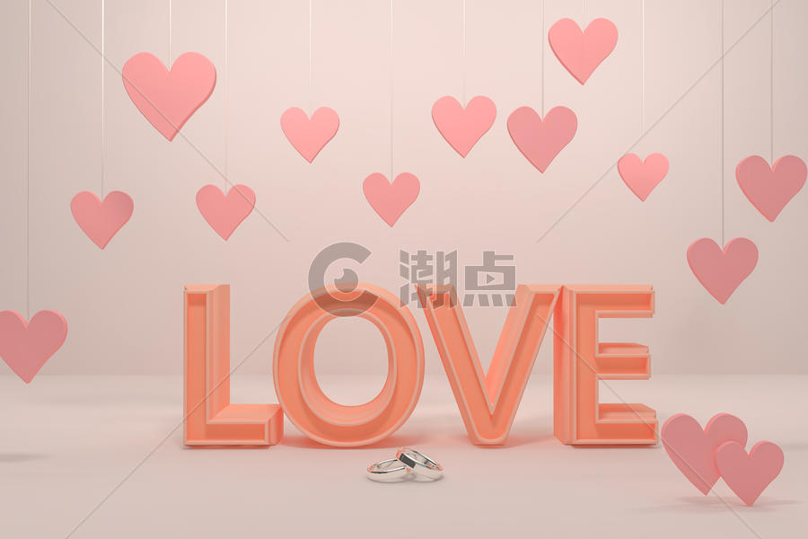 LOVE浪漫情人节图片素材免费下载