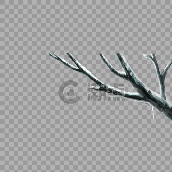 冬季的树图片素材免费下载