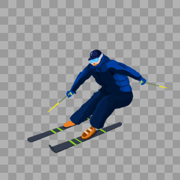 滑雪的男人图片素材免费下载