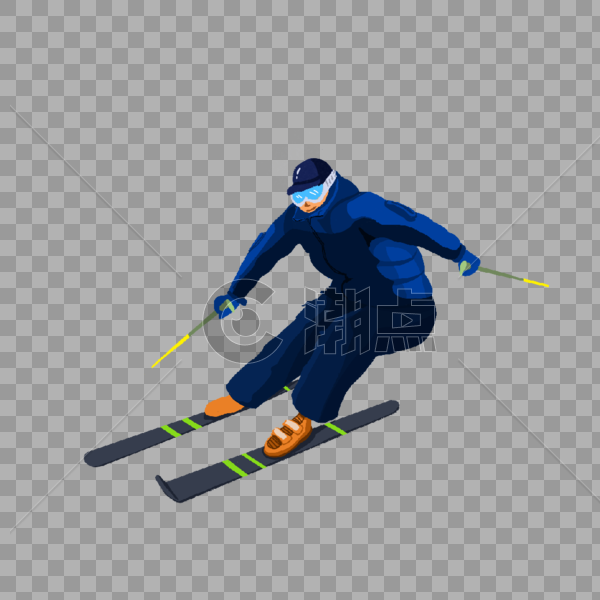 滑雪的男人图片素材免费下载