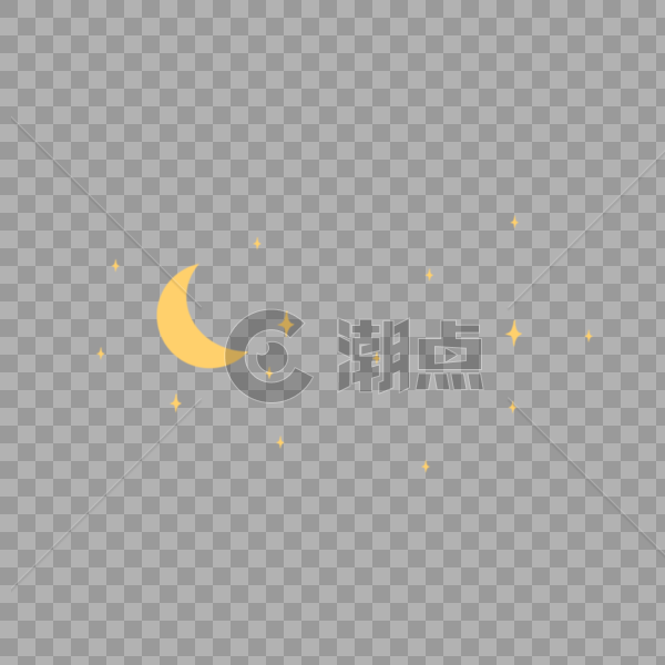 星星月亮图片素材免费下载