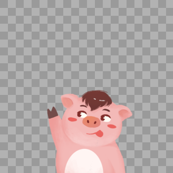 猪形象图片素材免费下载