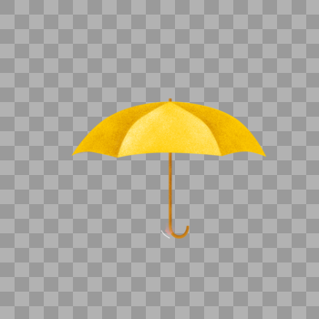 黄色的雨伞图片素材免费下载