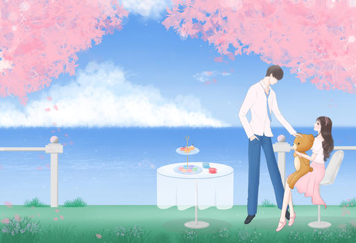 樱花浪漫的季节图片素材免费下载